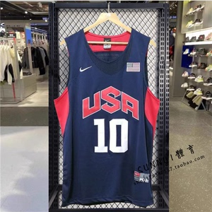 2012北京奥运会USA美国国家队男篮10号KOBE 科比球衣套装男刺绣SW