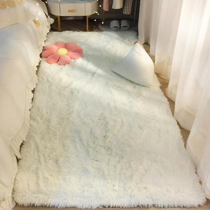 IKEA宜家地毯卧室床边毯客厅满铺大面积毛毯地垫子家用少女房间in