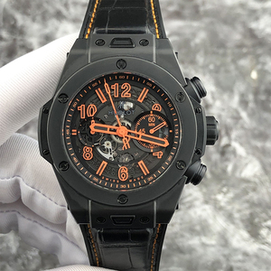 淘宝95新二手正品宇舶酒桶大爆炸系列钛金属原镶钻镂空机械手表