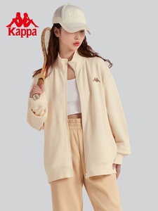 Kappa卡帕男女针织开衫2023秋季新款运动卫衣长袖外套K0C22WK01