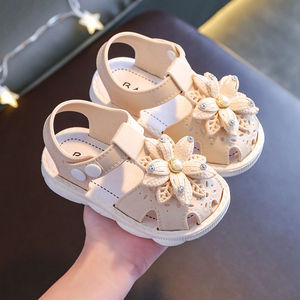 儿童凉鞋女0-4岁公主鞋夏季宝宝鞋子女软底婴儿鞋学步鞋女童凉鞋