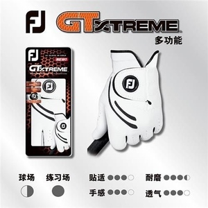 新款FJ高尔夫手套 GTXtreme高尔夫手套男式左手耐磨防滑配带马克