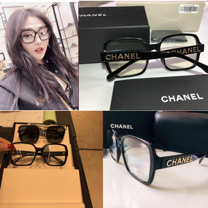 24新款代购CHANEL香奈儿眼镜太阳镜5408方墨镜大框平光素颜镜框架