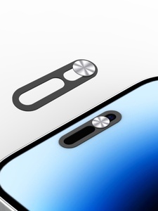苹果15手机摄像头隐私保护盖滑片适用iPhone前置遮挡贴防黑客偷窥