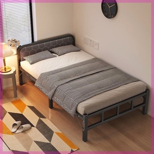 折叠床办公室午休床家用带床垫单人床便携成人陪护床出租屋简易床
