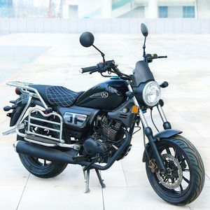 凯撒牌宗申150动力国4电喷猴子哈雷复古巡航迷你小太子摩托车上牌