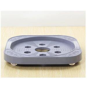 创意座垫液化气罐煤气瓶底座带轮滑动万向轮带滑轮底架托架特厚