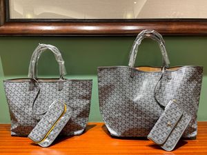 Goyard/戈雅 女包 子母包小号Y字logo帆布购物袋狗牙托特包单肩包