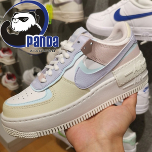 nike耐克air force 1 空军一号af1女鞋马卡龙解构板鞋 ci0919-106