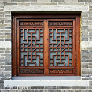 中式实木定制窗户屏风玄关隔断厂家直销仿古门窗花格定做东阳木雕
