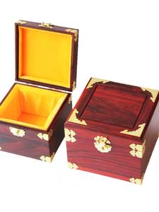 红木紫砂壶茶壶盒子瓷器包装木盒实木收藏礼品盒首饰古玩把件锦盒