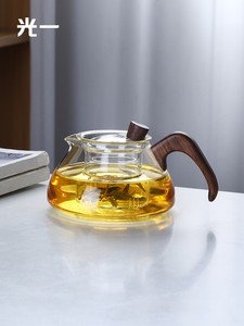 小青柑专用透明玻璃泡茶壶电陶炉加热养生壶长嘴壶茶水分离煮茶壶