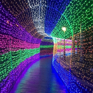 户外动感时光隧道灯led造型灯 大型灯光节圣诞节景观装饰楼盘亮化