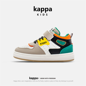 Kappa卡帕童鞋男童运动鞋子儿童板鞋透气夏季新款春秋女童小白鞋