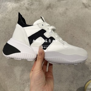 代购 hogan/霍根女鞋 秋冬款双岛运动休闲鞋系带