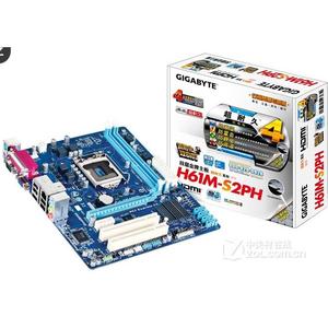 正品库存盒装Gigabyte/技嘉H61M-S2PHH611155DDR3主板一年质保议