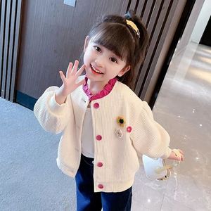 巴­拉巴­拉女韩范童外套春秋款2023新款洋气儿童时髦童装小童韩版