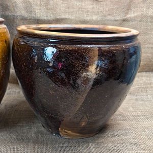 甜酒缸米酒发酵缸做醪糟酿甜酒中式土陶面缸米缸酿酒缸种花养鱼