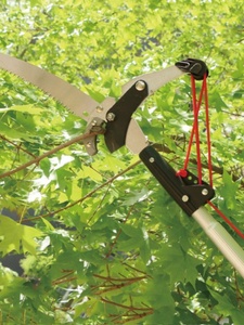 四滑轮高枝剪6米伸缩杆粗枝剪高空锯刀摘果修剪树枝园艺园林工具