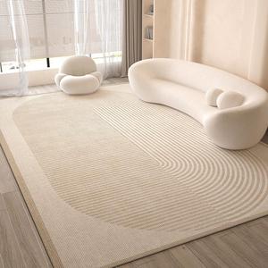 lK⁠E⁠A宜家奶油风地毯客厅轻奢高级感2024新款沙发法式卧室地垫