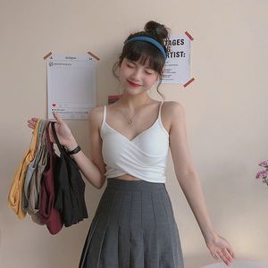 韩版透气学生少女士内衣抺胸吊带背心夏季可外穿百搭裹胸性感文胸