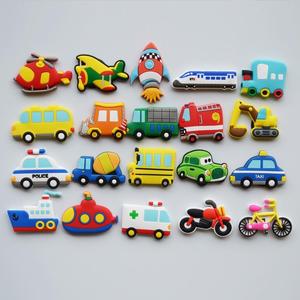 儿童早教交通工具汽车玩具贴纸水果黑板白板软胶磁贴冰箱贴磁力贴