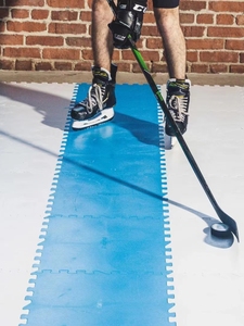 冰球板仿真冰板拨球板能上冰鞋冰球练习板滑冰防磨地板陆地训练板