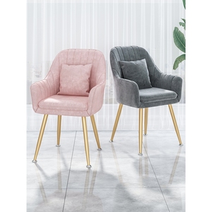 IKEA宜家网红椅化妆椅子书桌椅北欧ins轻奢餐椅休闲靠背组合梳妆