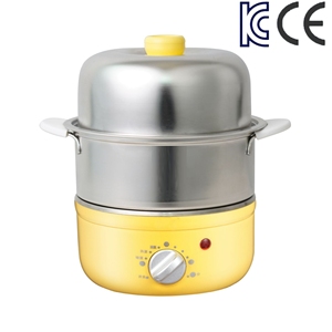 日本象印双层定时蒸蛋器304全不锈钢煮蛋器家用蒸鸡蛋早餐机自动