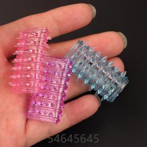 毛毛虫锁脉环情调有趣用具 水晶环水晶套手指情调有趣环带刺扣扣