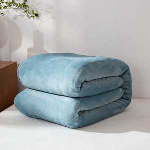 加厚360克金貂绒毛毯冬季保暖法兰绒床单沙发空调毯子礼品