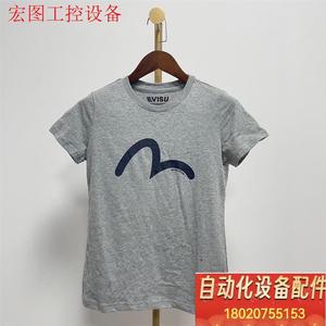 【议价直拍不发货】韩国品牌 EVISU 福神 黑色短袖T恤