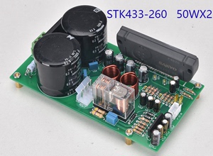 发烧设计STK433-260厚膜50WX2HIFI功放套件/成品板何必再玩LM1875