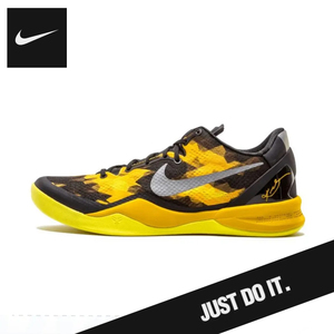 耐克男鞋Nike zoom kobe 8 ZK8 科比8 黑黄实战篮球鞋555286-077