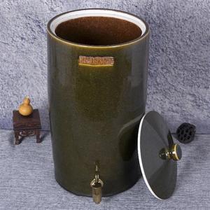 景德镇陶瓷米缸酒缸水缸油缸茶叶末茶饼家用20斤30斤50斤带盖密封