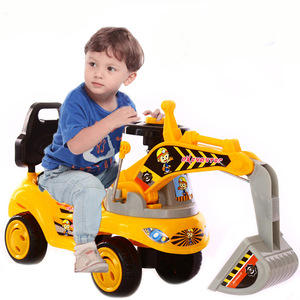 挖掘机儿童可坐人挖机玩具车男孩大号工程车勾机挖挖土机可坐可挖
