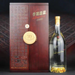 李渡高粱1955七十70周年纪念江西兼香型白酒收藏送礼盒装52度1l