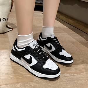 耐克女鞋黑白aj女款鞋适用熊猫2024夏季新款勾勾百搭运动Nike板鞋