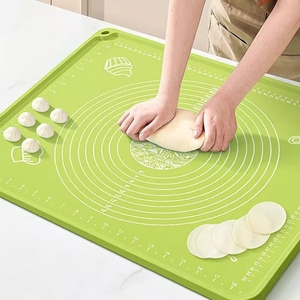 日本进口MUJIE硅胶垫揉面垫家用和面板厨房案板食品级烘焙擀面垫