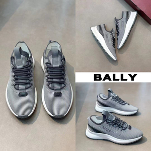 法国Bally/巴利23夏季新款针织透气跑步鞋网布鞋男女款休闲运动鞋