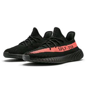 yeezy350 v2 椰子350黑粉 跑步鞋 by9612-2024