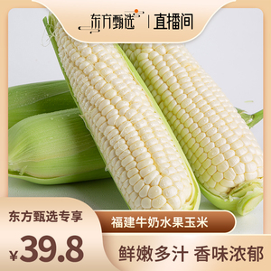 【福建专场】福建牛奶水果玉米4斤（5-8根）