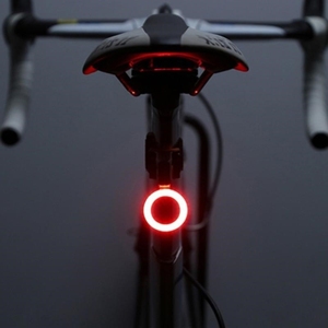 山地自行车夜行尾灯警示配件儿童装备夜间后灯爆闪充电安全夜骑灯