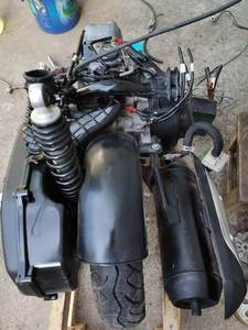 二手原装豪爵悦星125摩托车踏板gy6发动机总成 天鹰 宇钻国三通用