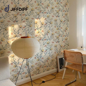 JiffDiff书房墙面改造创意墙纸复古壁纸宿舍床头柜柜子翻新自贴纸
