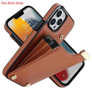 Luxury Wallet Phone Case for iPhone 15 14 13 11 Pro Max 8 Pl