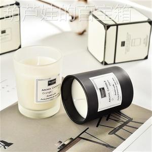 scented glass candles candle玻璃杯香薰蜡烛无烟香氛大豆蜡香味