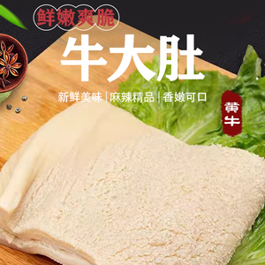 牛大肚火锅串串食材整个牛肚商用半成品冰冻肚新鲜冷冻牛杂4斤装