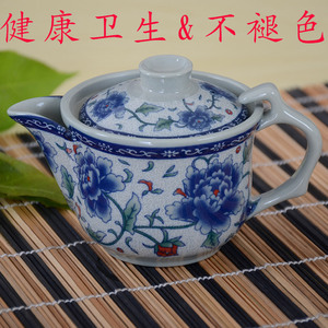 小号茶壶单壶功夫茶泡茶带把一人喝用小茶壶瓷陶瓷潮州手抓壶