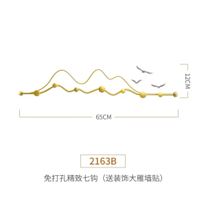 轻奢创意门后衣帽挂钩玄关挂衣架现代墙上挂衣钩时尚金属墙壁壁挂